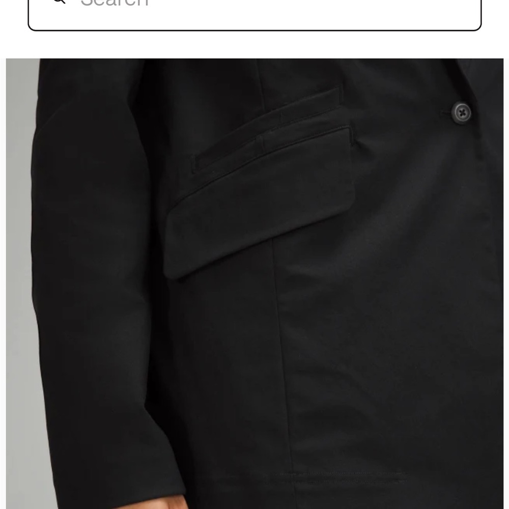 Lululemon twill blazer Large - Picture 3 of 4